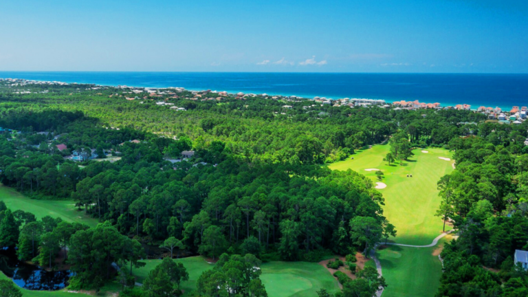 The Emerald Coast,A Golfers Paradise,Golfing on The Gulf of America,Santa Rosa Beach,Santa Rosa Golf Club,