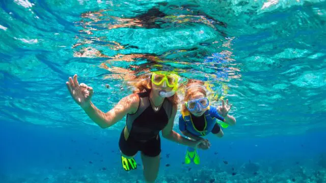 Family Friendly Things to Do, Snorkel with the kids, Emerald Coast Vacations, Florida Golf Travel