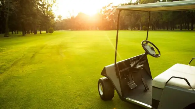 Golf Etiquette, Where to Park the Golf Cart, Emerald Coast Golf Vacations,