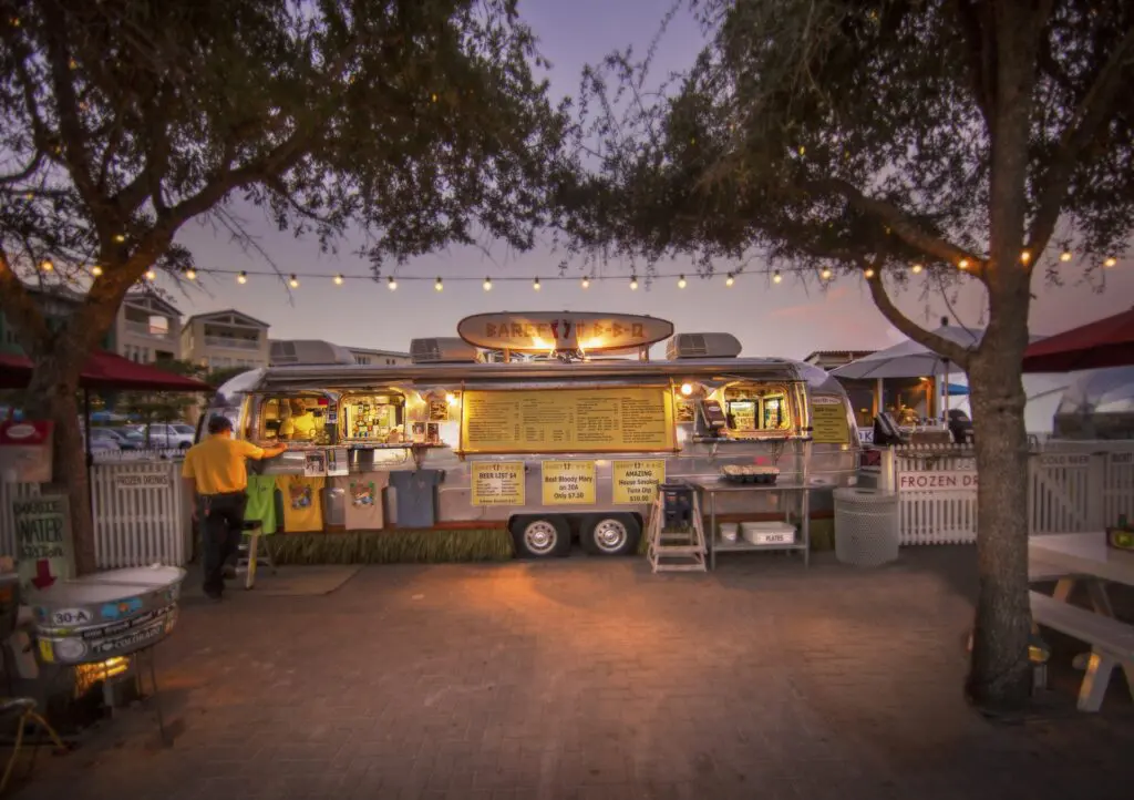 Airstream Row, Seaside Florida, Food Trucks, Places to Eat, Scenic 30A,