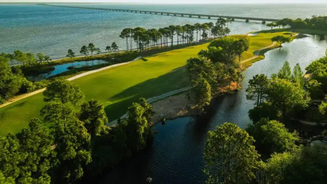 Most Scenic Golf Courses, Kelly Plantation, Emerald Coast Golf Vacations,