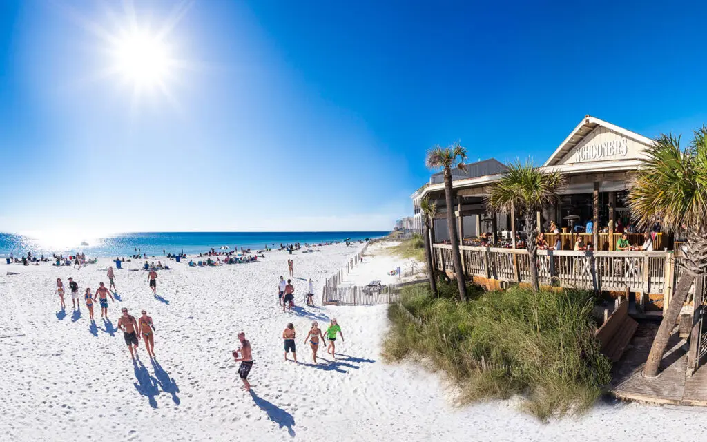 Beachfront Bar and Grills, Schooners, Panama City Beach, Places to Eat,