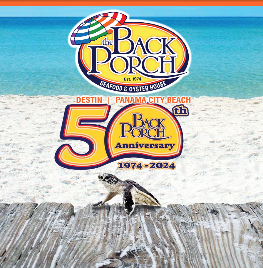 The Back Porch, Beachfront restaurant, Destin, Panama City Beach, Seafood, waterfront dining,