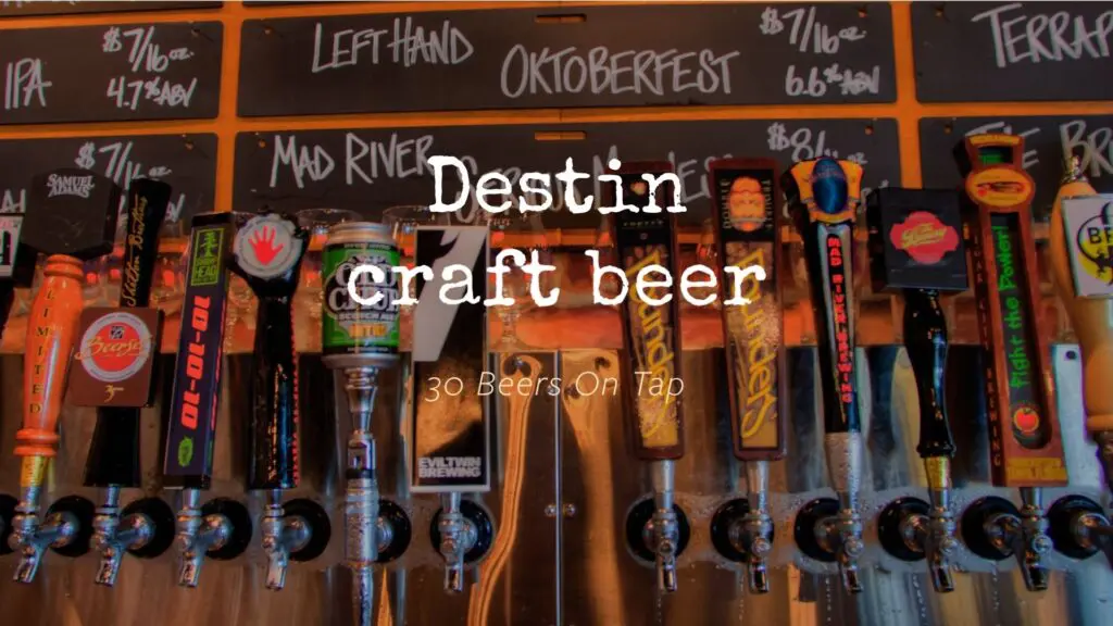 Destin, Local Craft Beer, Craft Bar, Gastro Pub, Florida Craft Beers,