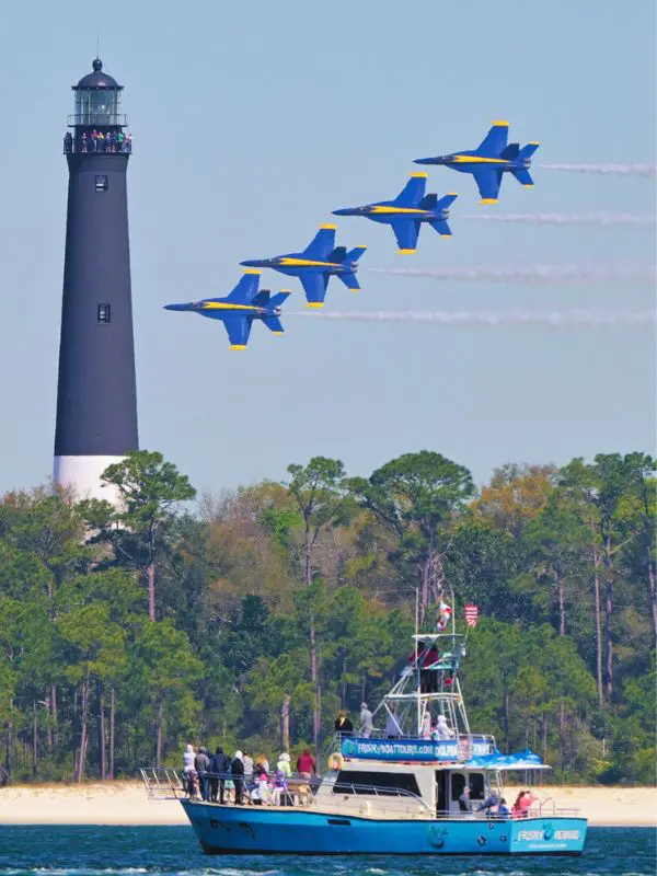 Frisky Mermaid, Dolphin Tours, Pensacola Beach, Blue Angel Cruises,