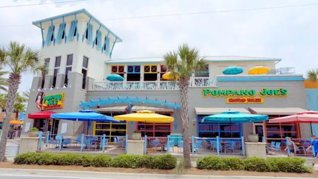 Pompano Joe's Seafood, Beachfront Restaurant, Pier Park, Panama City Beach,