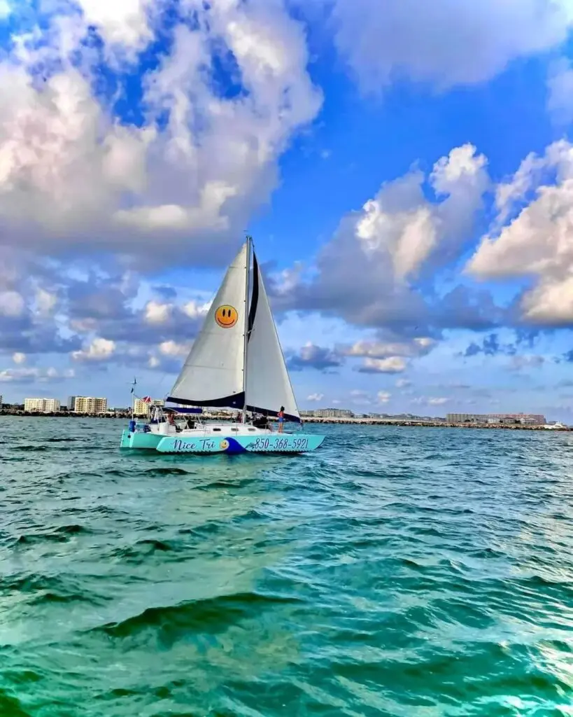 Smile n Wave Sailing Adventures, Sailing Tours, Destin Florida,