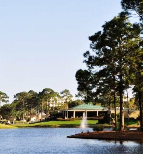 Indian Bayou Golf Club, Emerald Coast Golf Trail, Clubhouse,